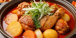 Dakbokkeumtang coreano